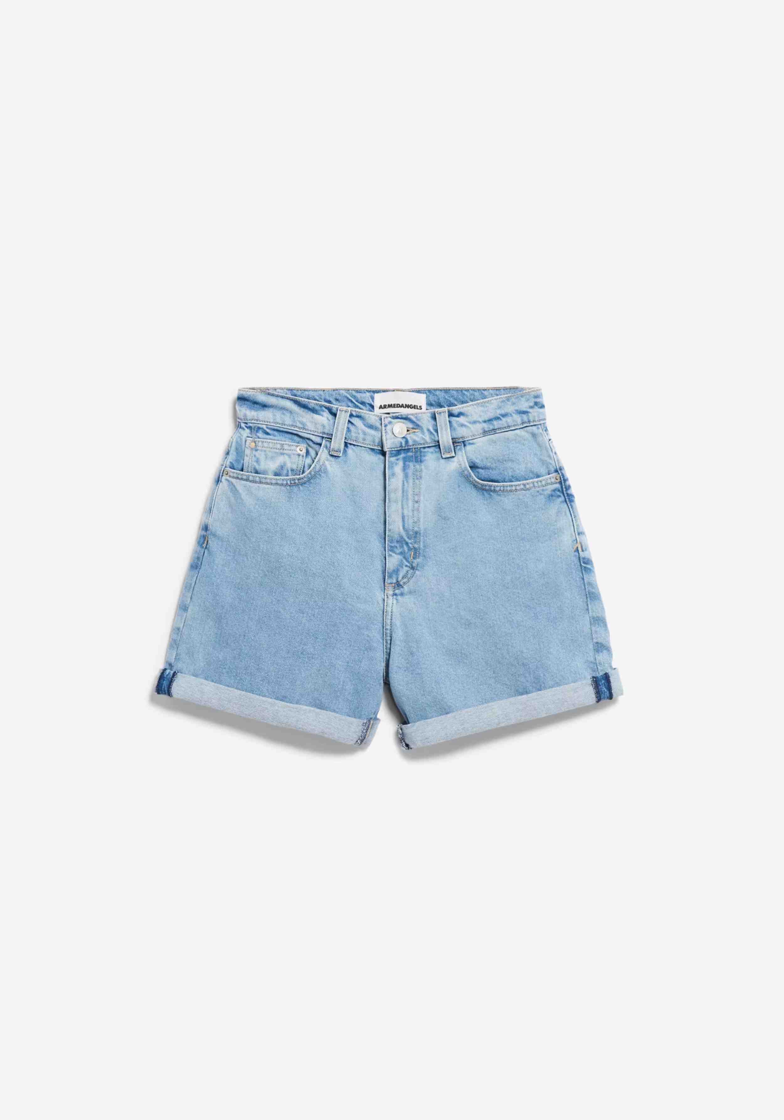 Armedangels Jeans-Shorts Sheaari Fresh Blue