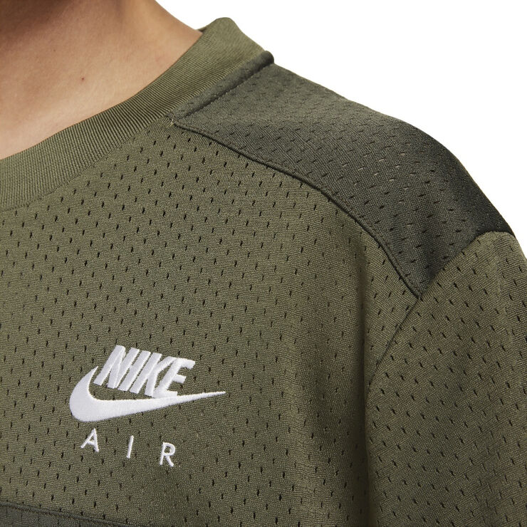 Nike sportswear air mesh t-shirt Green