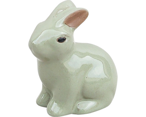 Decoratief beeldje Lafiora konijn 10 cm wit