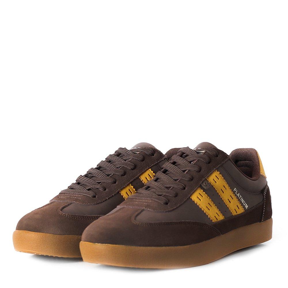 Quick Platinum Zwart Trainers Mens