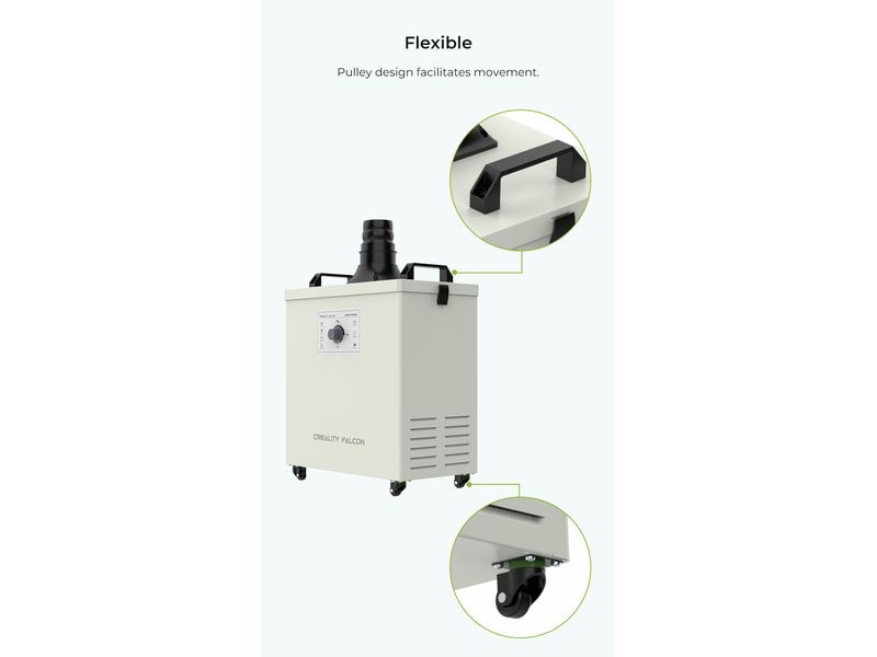 Creality Filteranlage Falcon Smoke Purifier 180W Filteranlage für Creality Falcon2 Pro