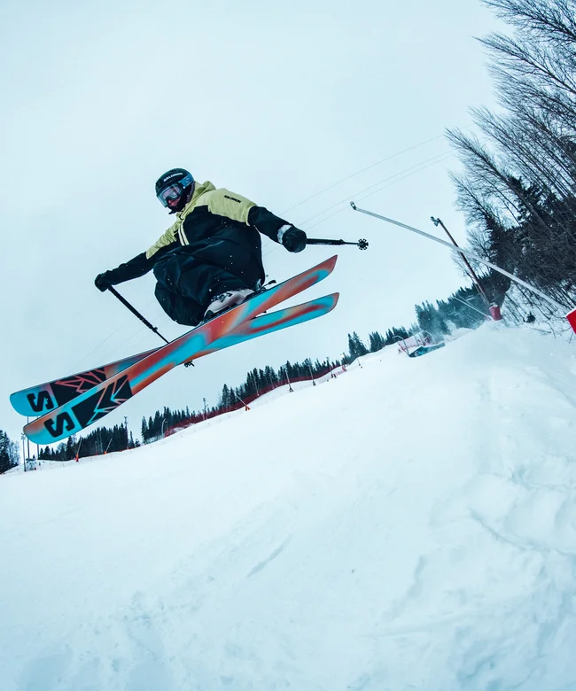 QST STELLA 106  Skis Freeride femme PorcelainRose/PastelNeonBlue3/NeonMelon
