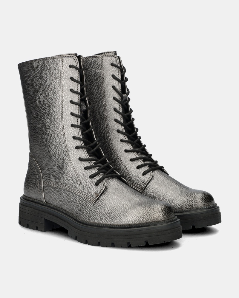 Marco Tozzi Veterboots  - zilver