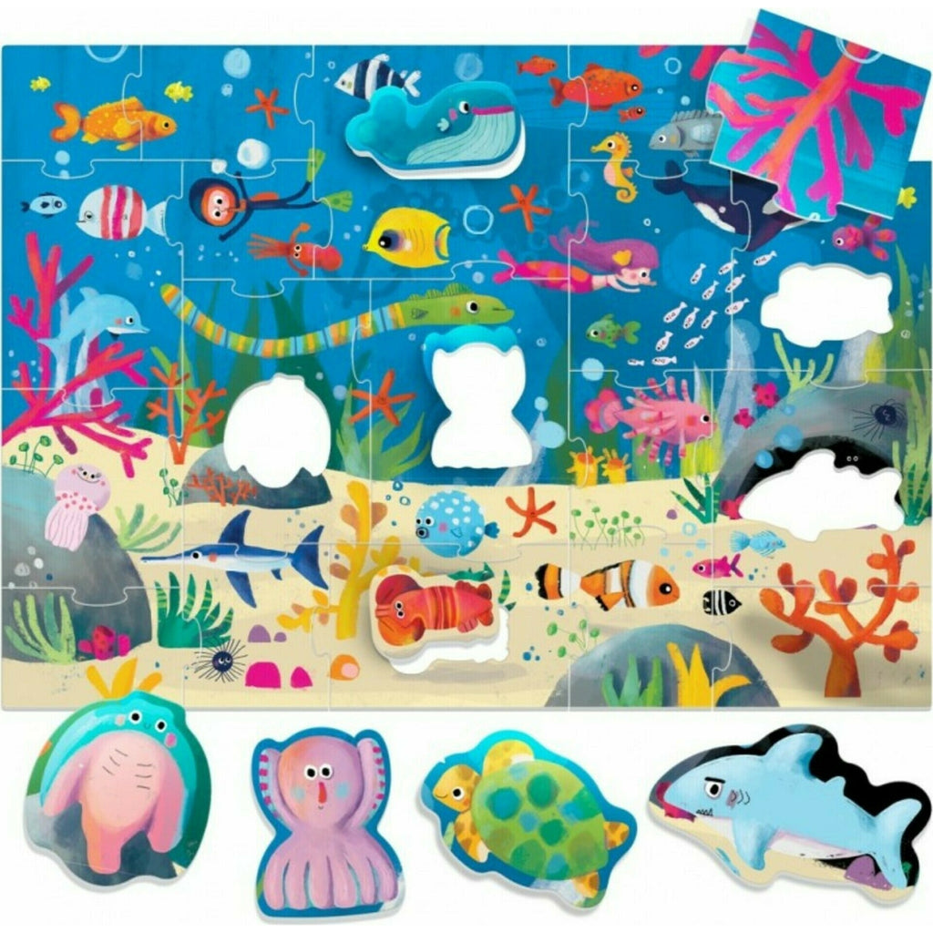 Puzzle Maxi Shaped Sea Headu