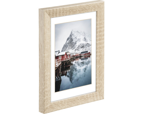 Houten fotolijst Oslo eiken 10x15 cm