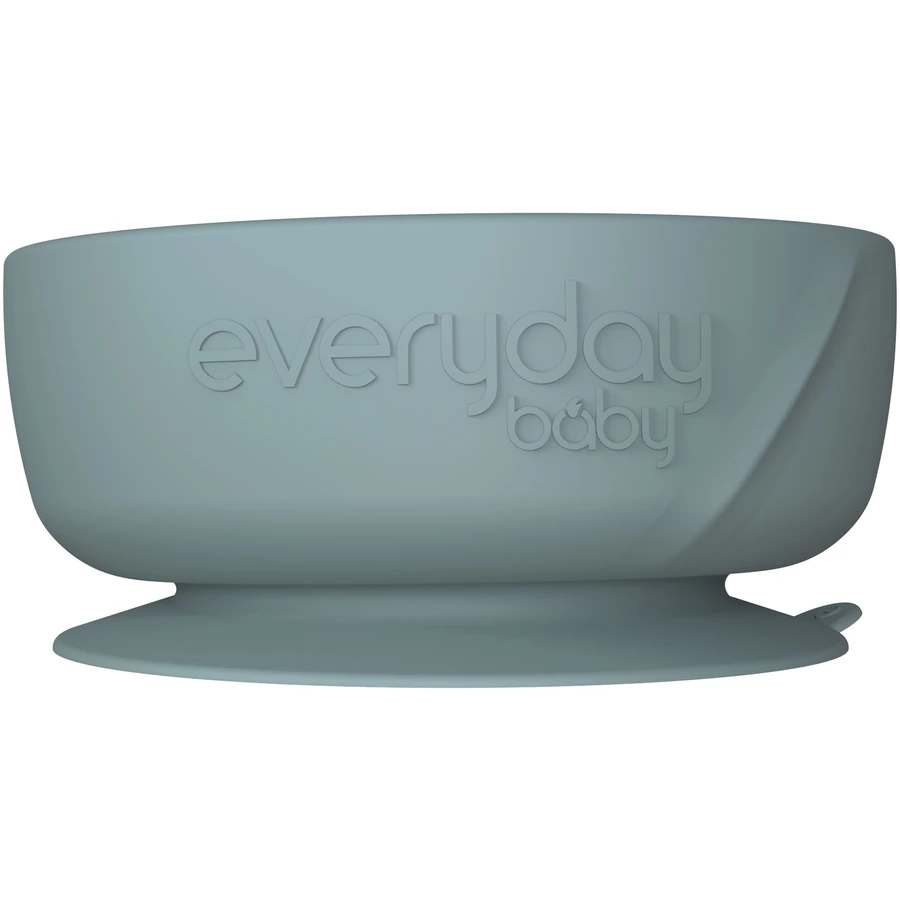 everyday® baby Esslernschüssel mit Saugfuß Silikon, harmony green