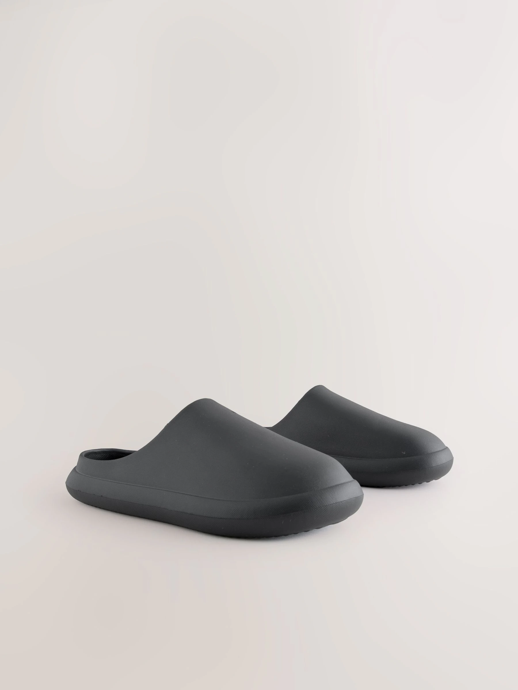 Zwart - Moulded Mules