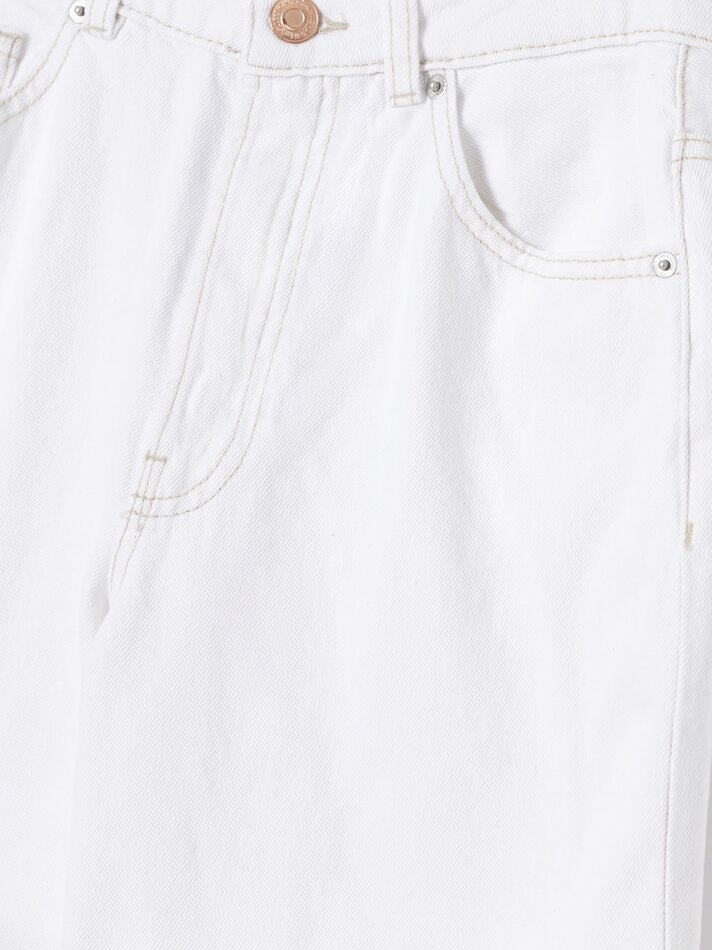 Calças culote - Off-white