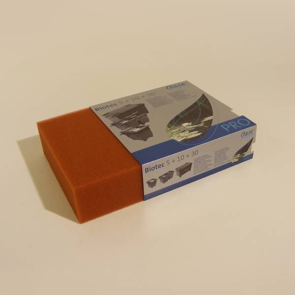 Oase Vervangmousse rood BioTec 5 / 10 / 30 vijvers