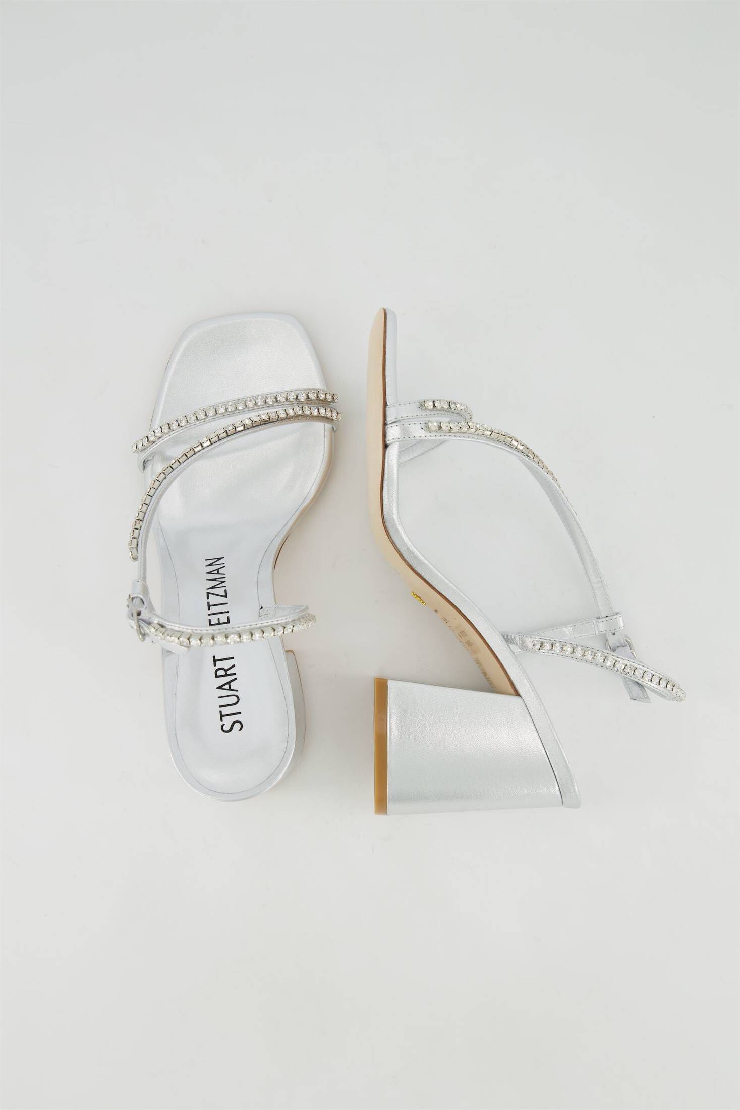 Stuart Weitzman| Damen Sandalen SOIREE CRYSTAL 85 BLOCK SANDALE