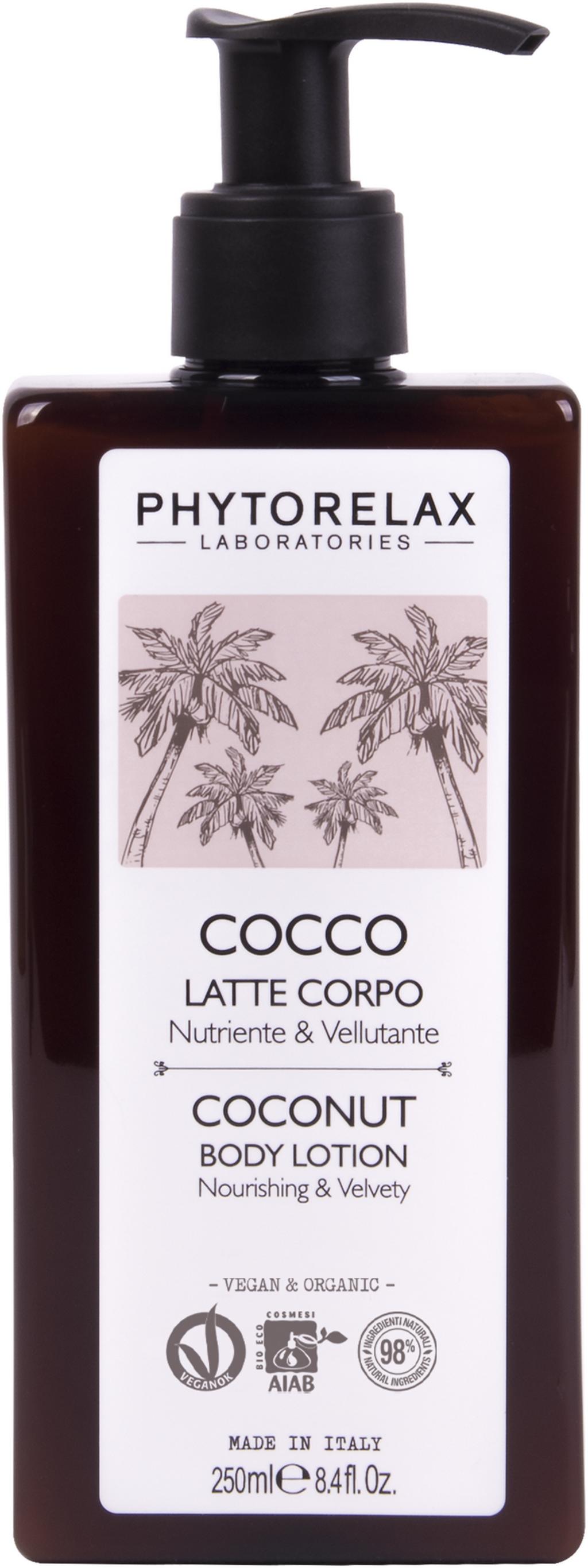 PHYTORELAX LABORATORIES  Coconut Body Lotion, 250 ml