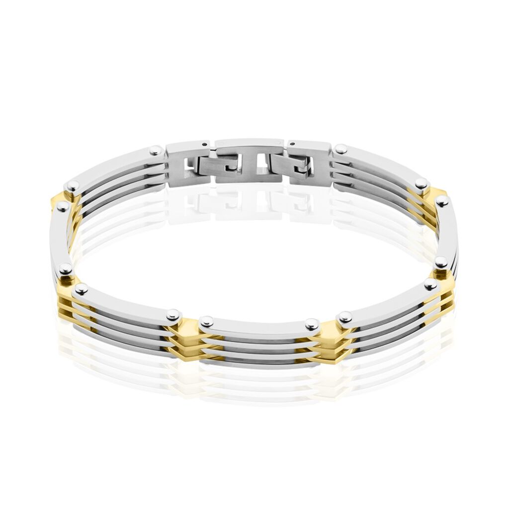 Bracelet Jourdan Rio Acier Bicolore