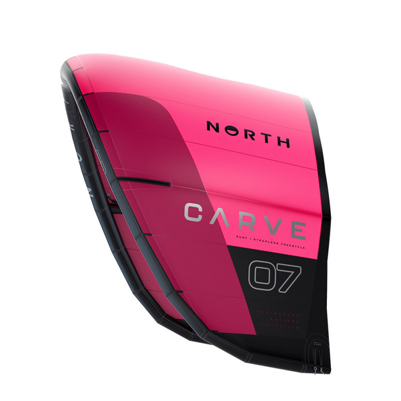 AILE DE KITESURF NORTH CARVE 2024 RUBINED RED