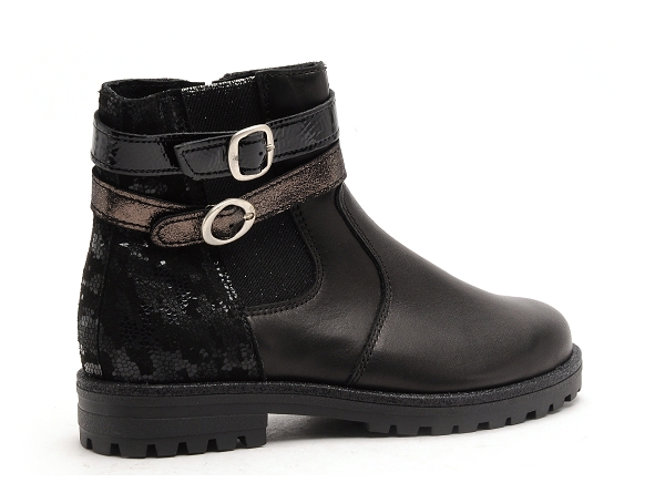 Bopy boots bottine enfant smile noir
