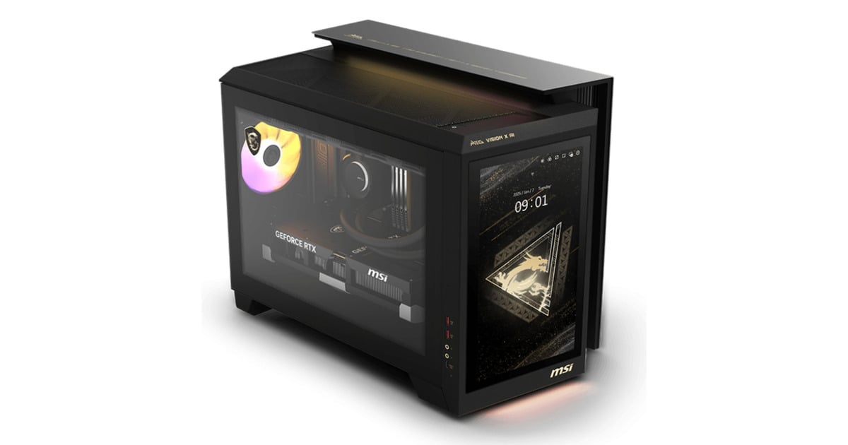 MSIMEG Vision X AI 2NVV7-004EU gaming pc  (Zwart | Core Ultra 7 265K | RTX 5080 | 64 GB | 2 TB SSD)