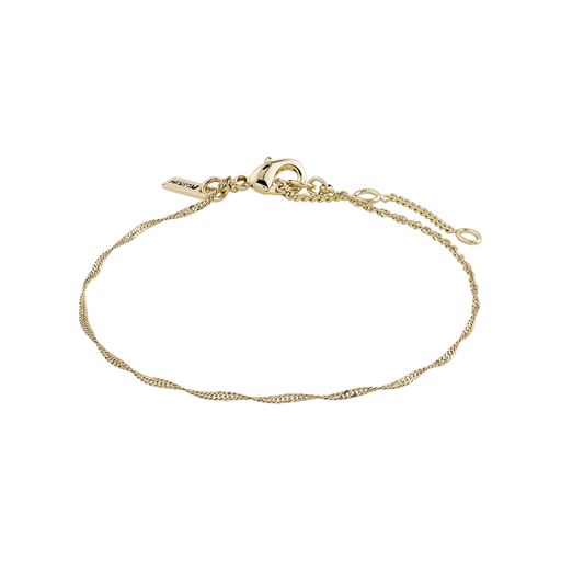 Pilgrim Peri Armbånd, Gold Plated, 16 4 cm