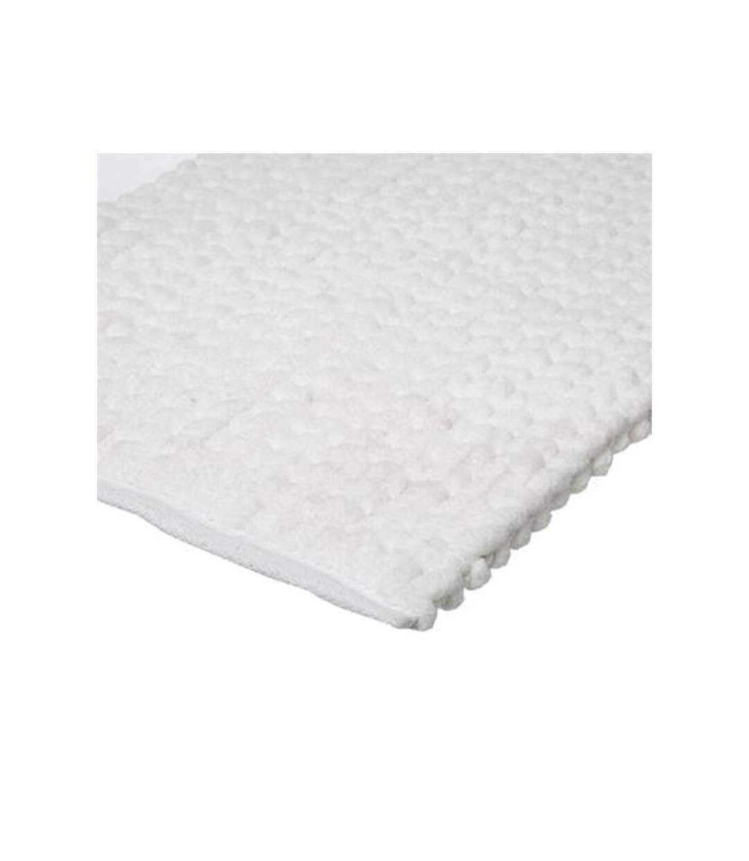 Tapis de Salle de Bain Épais 50x75cm Blanc