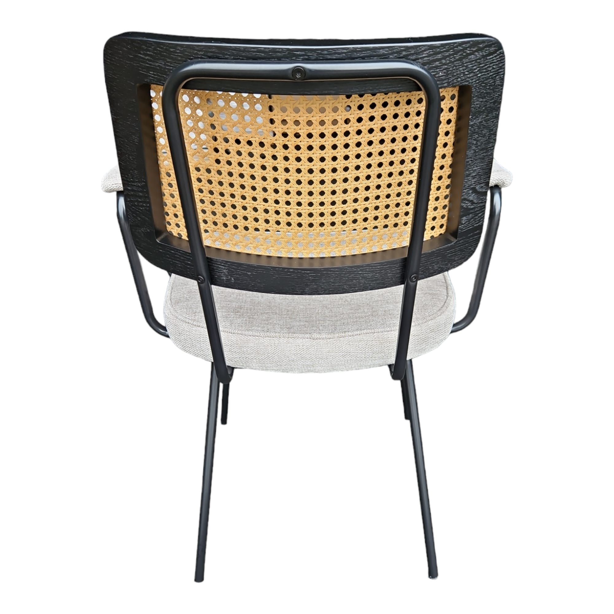 Interieurdirekt - Cady Eetkamerstoel - Wicker Beige