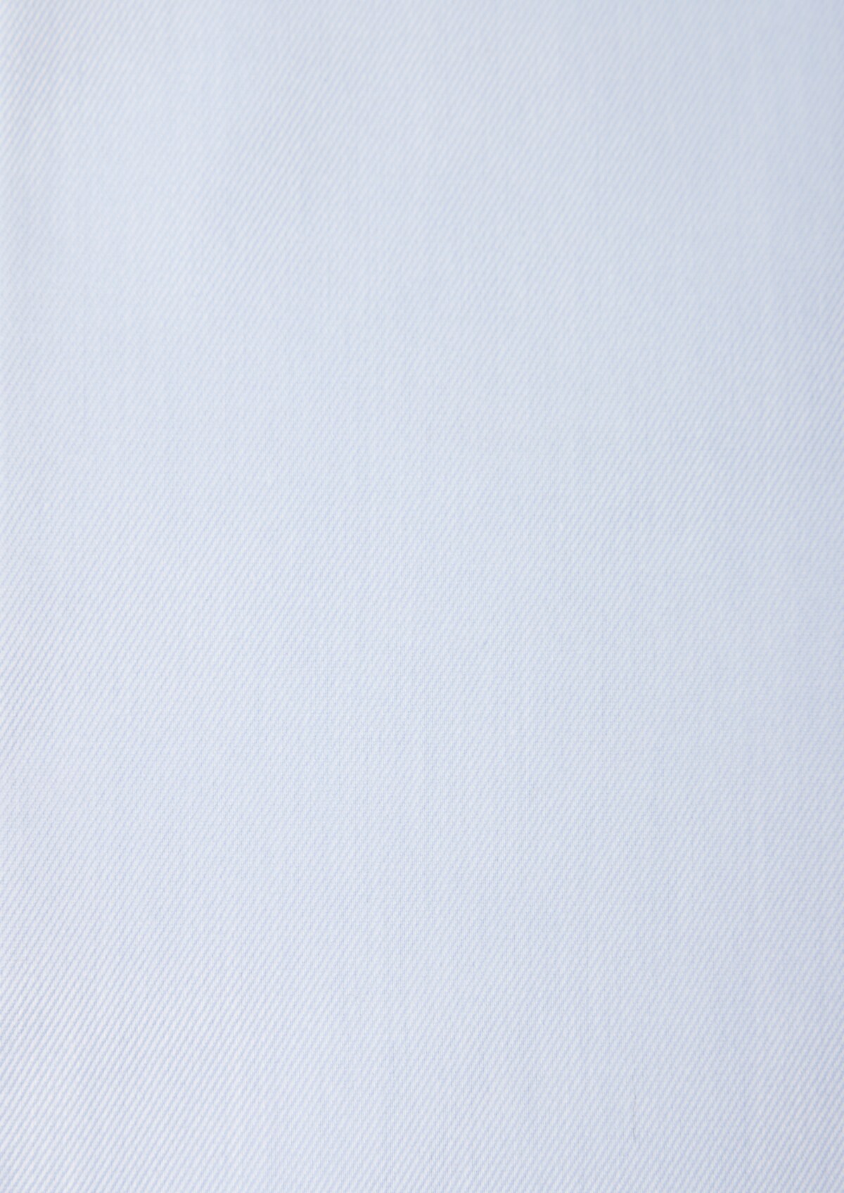 Chemise habillée non-iron Slim en popeline de coton uni bleu ciel
