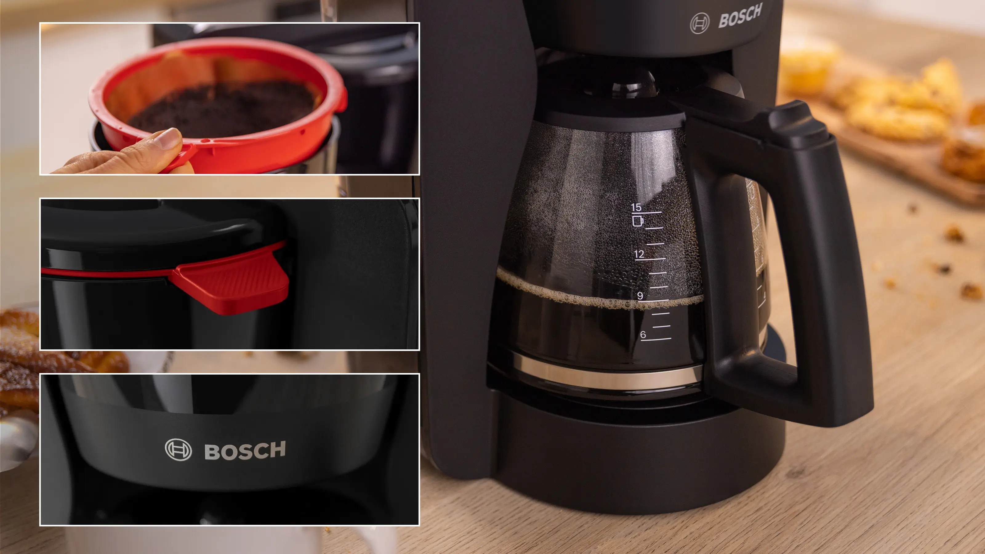 Koffiezetter MyMoment Zwart TKA2M113
