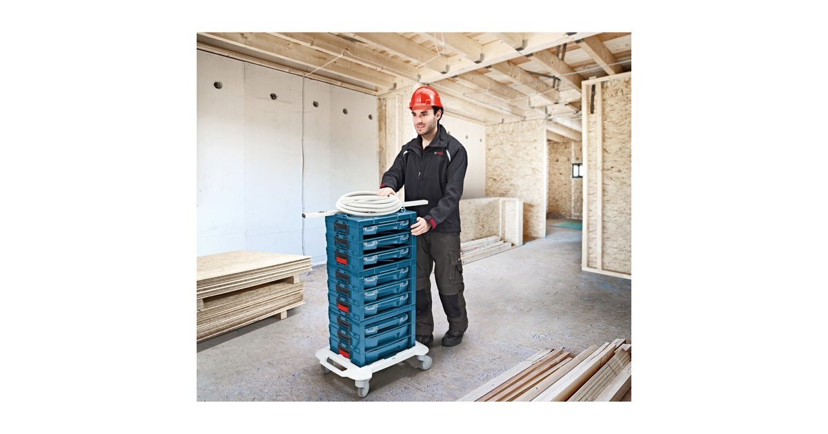 Boschi-Boxx active rack gereedschapskist  (Blauw)