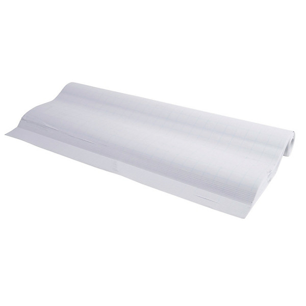 Bloc paperboard 72g quadrillé 98 x 63 cm, le rouleau de 20 feuilles