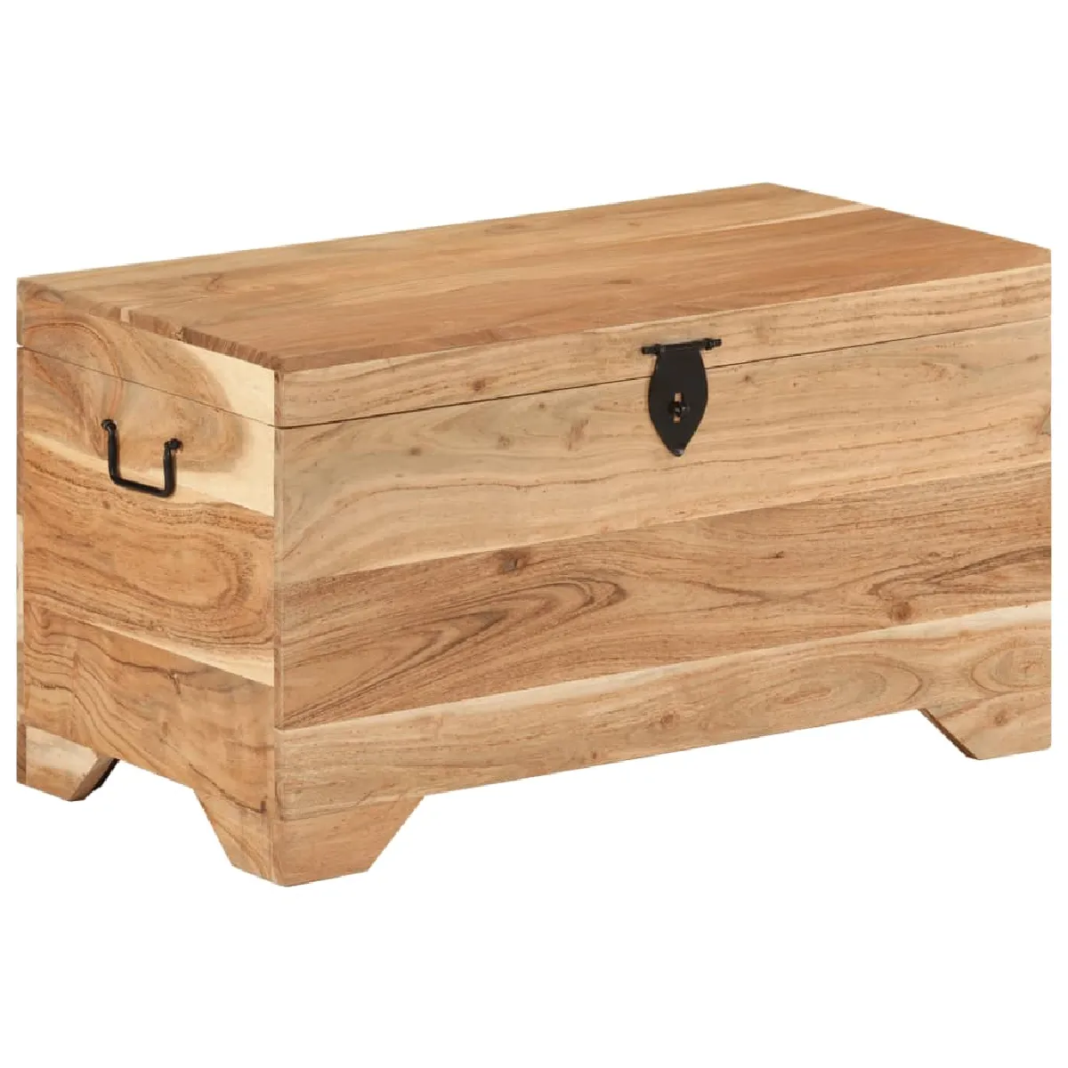 vidaXL Coffre Bois d'acacia solide