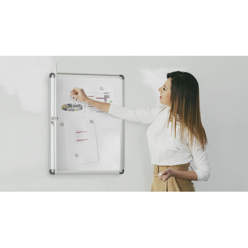 Vitrine d'affichage intérieur Bi-Office - 9 feuilles
