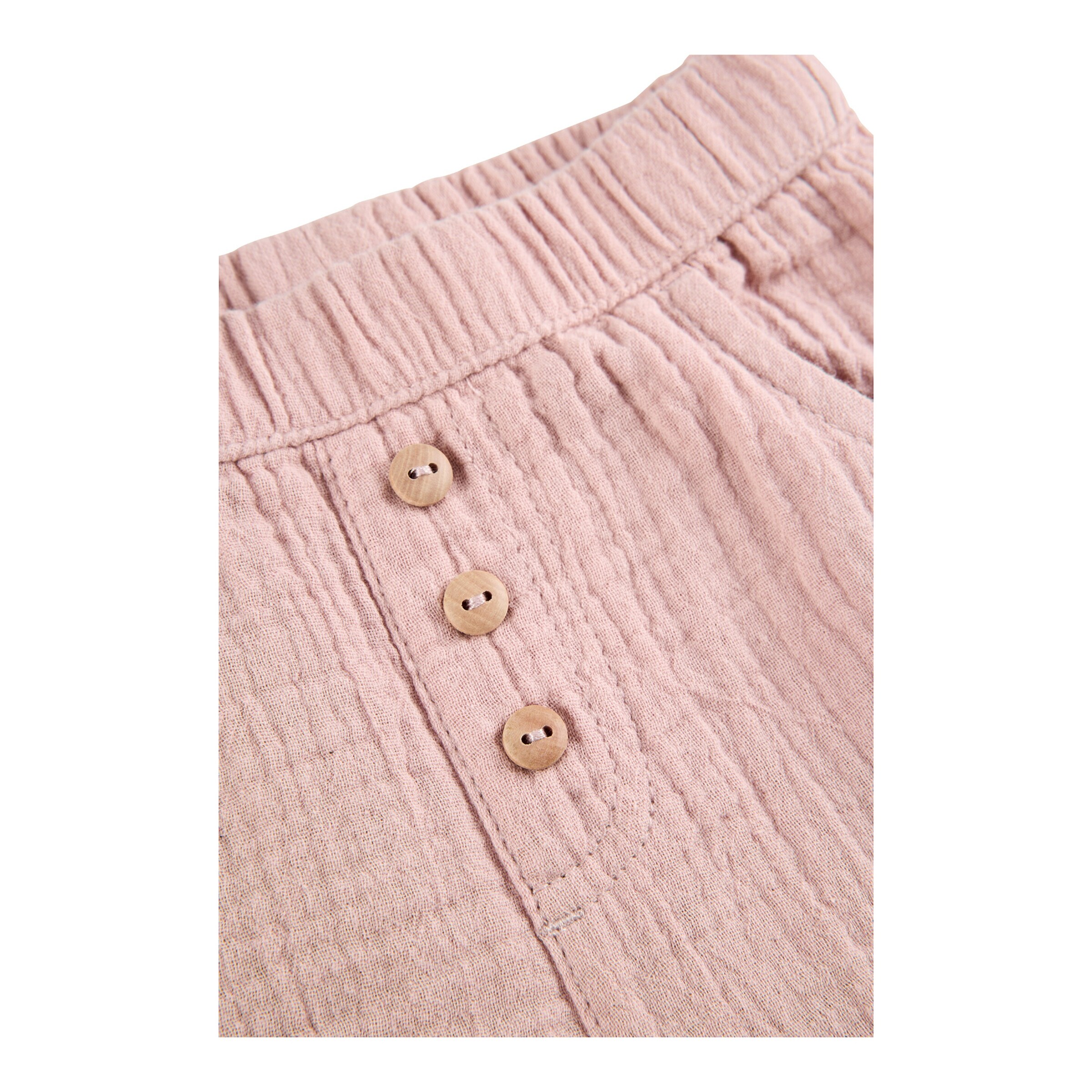 Bornino - Tiny Friends Musselin-Shorts altrosa