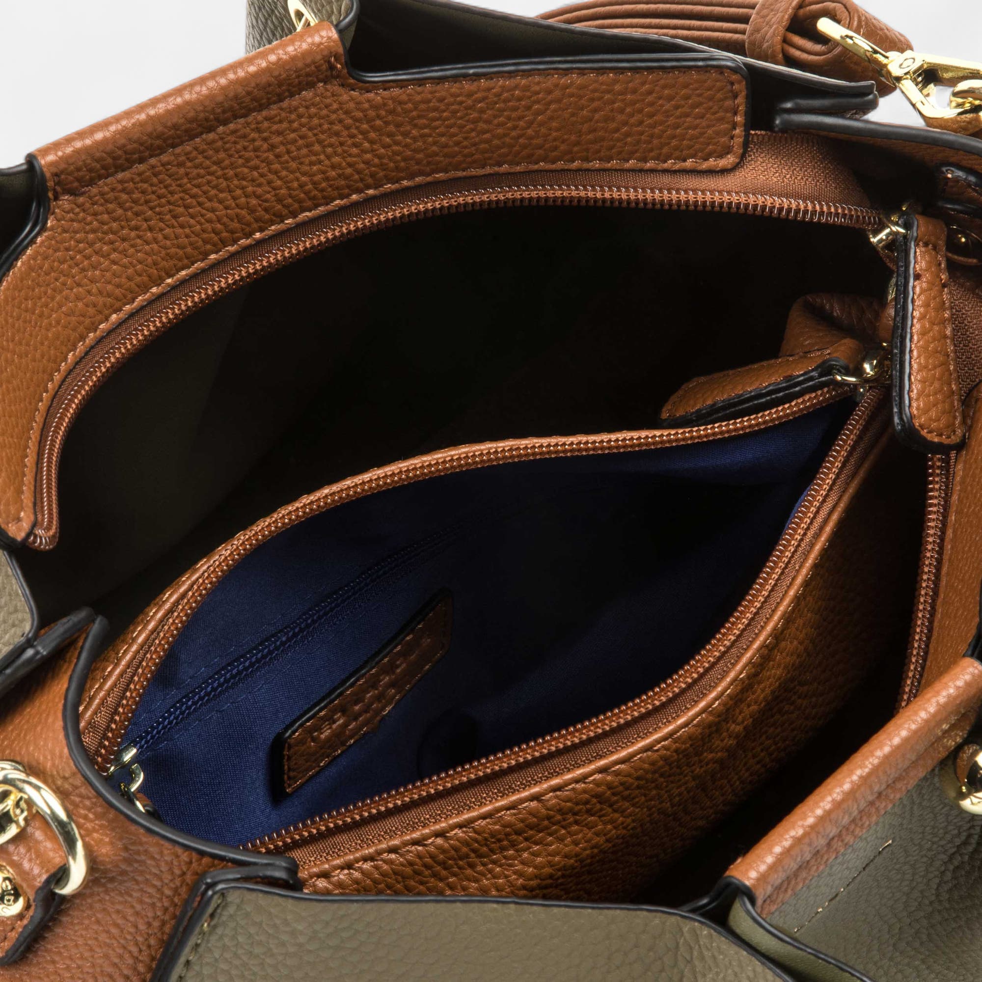 Sac à main kaki