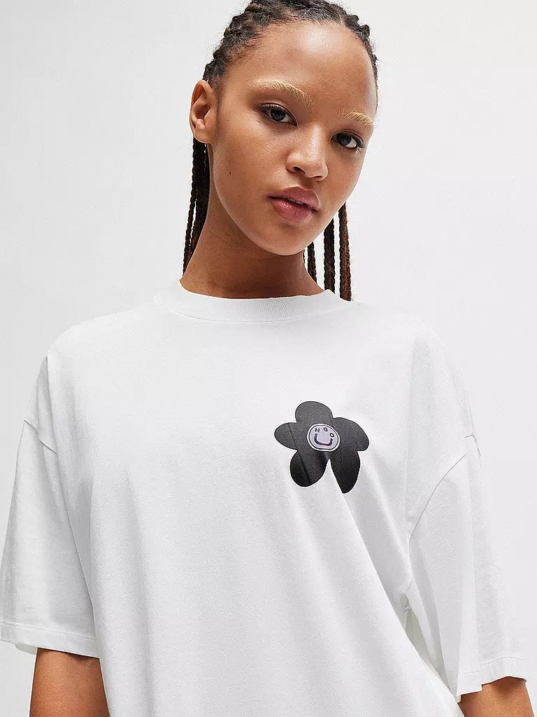 HUGO T-Shirt weiss