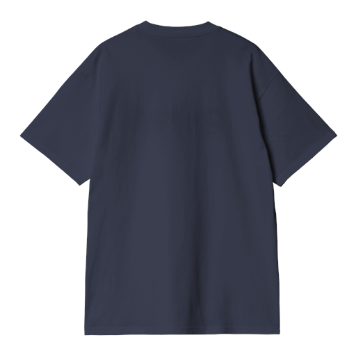 Carhartt WIP Label Script T-shirt, Blue, XS