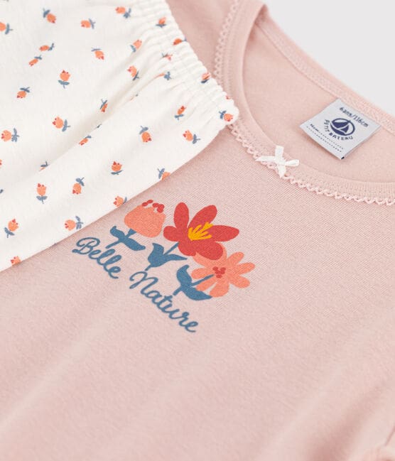 Pyjama petite fille en coton