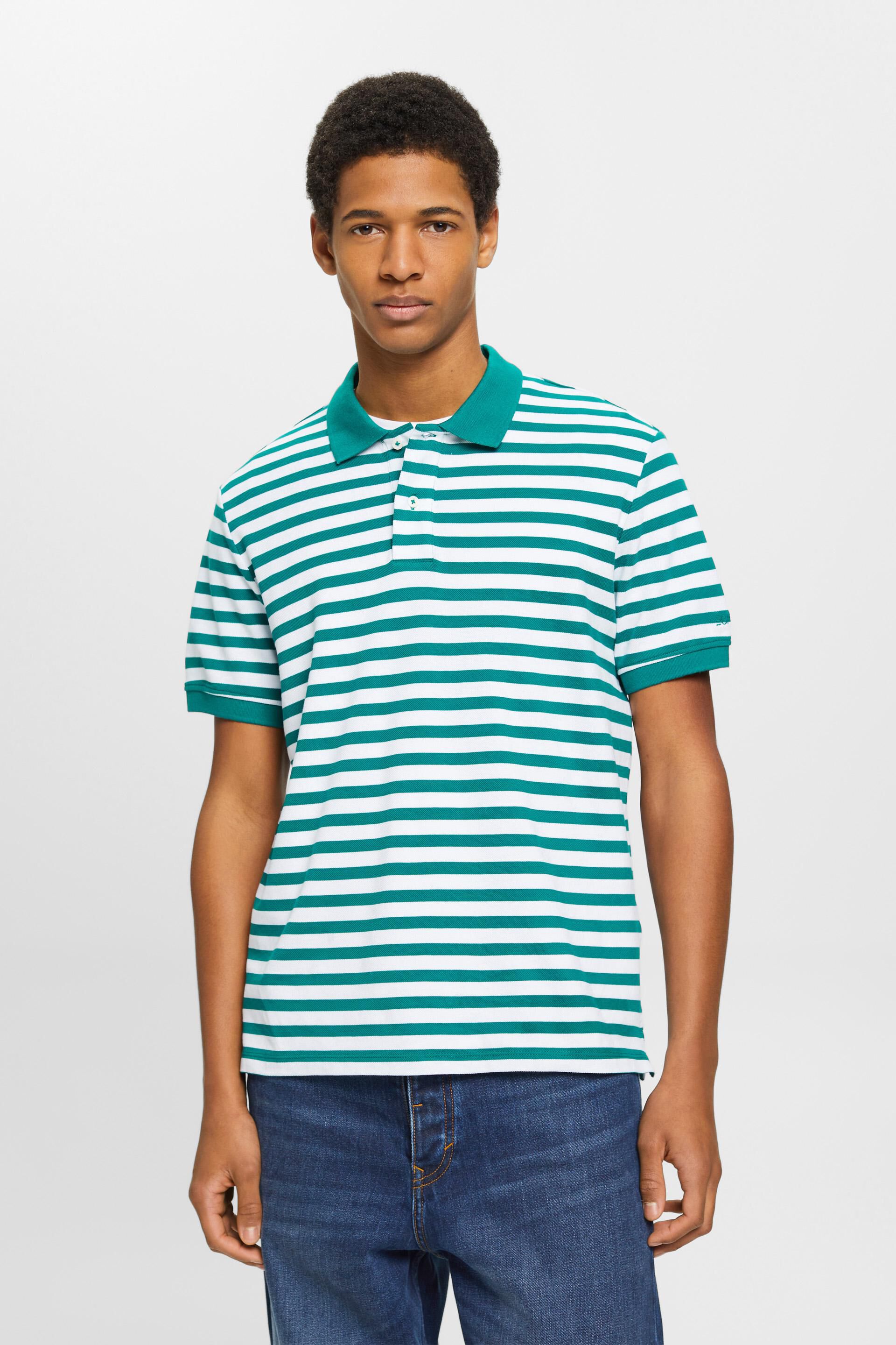 Polo rayé coupe Slim Fit