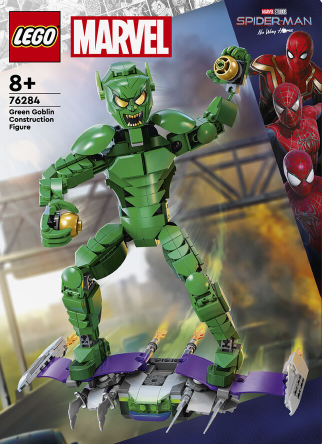 Lego Byg selv figur af Green Goblin 76284
