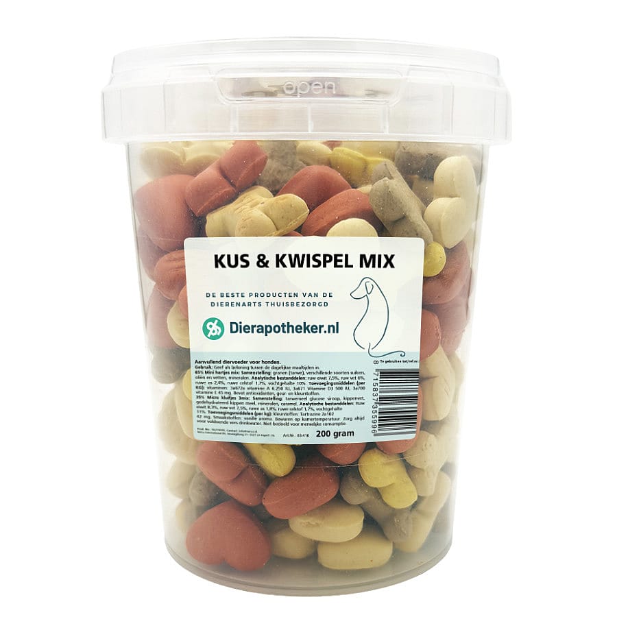 Dierapotheker Kus & Kwispel Mix Hond 200 gram | 20380