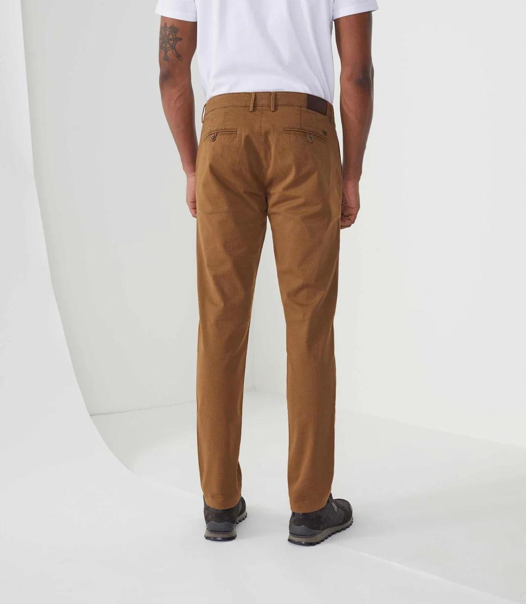Pantalon casual camel 
