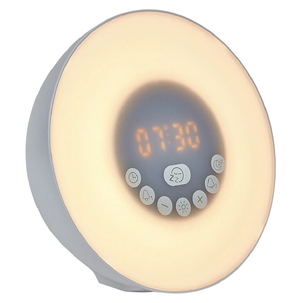 Radio réveil lumineux connecté Homday Xpert