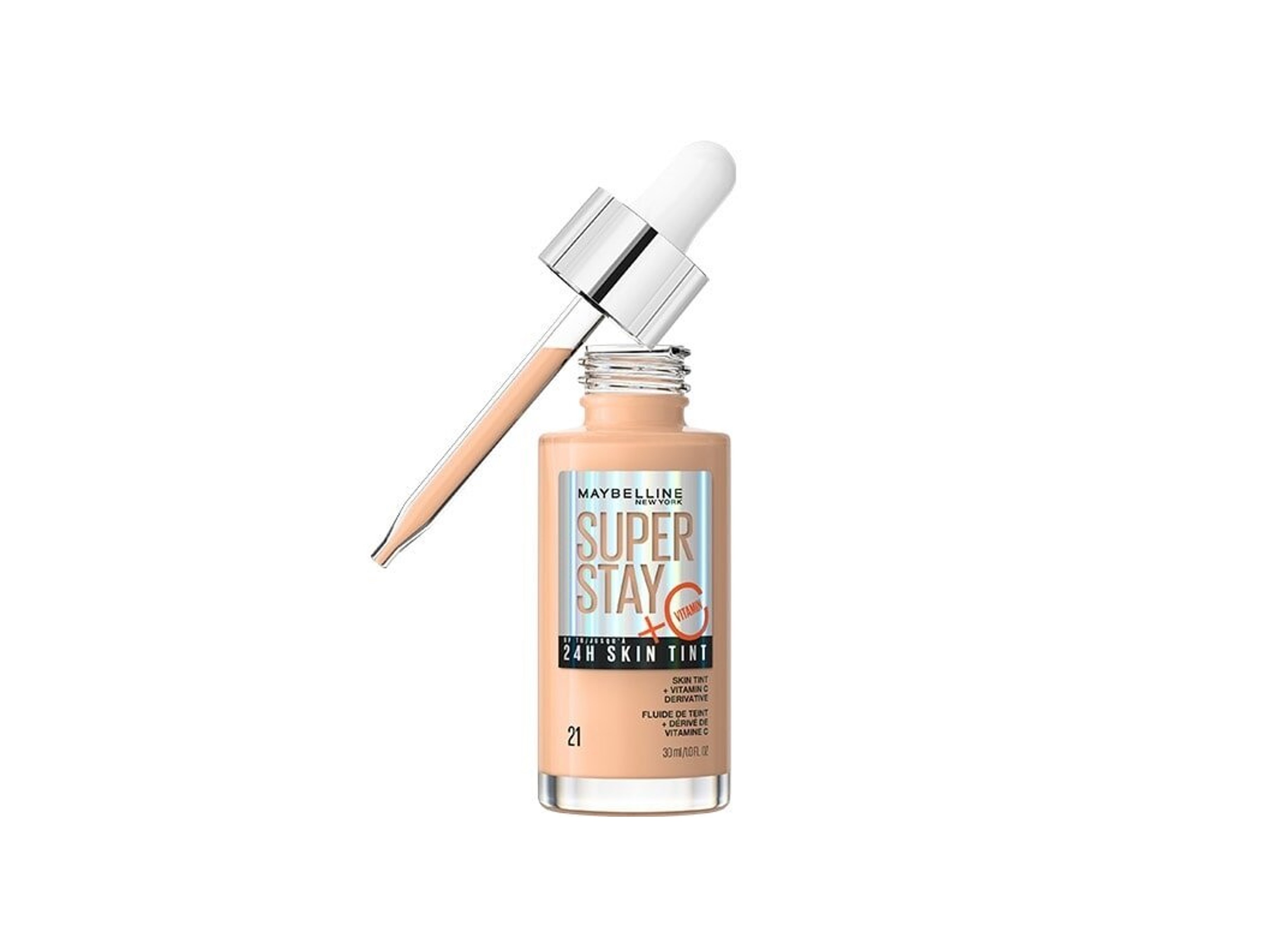 BASE MAYBELLINE SSTAY GLOW TINT 21 NU