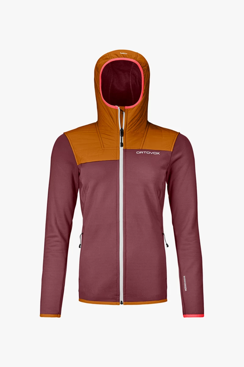 Ortovox Fleece Plus Hoodie Damen Midlayer