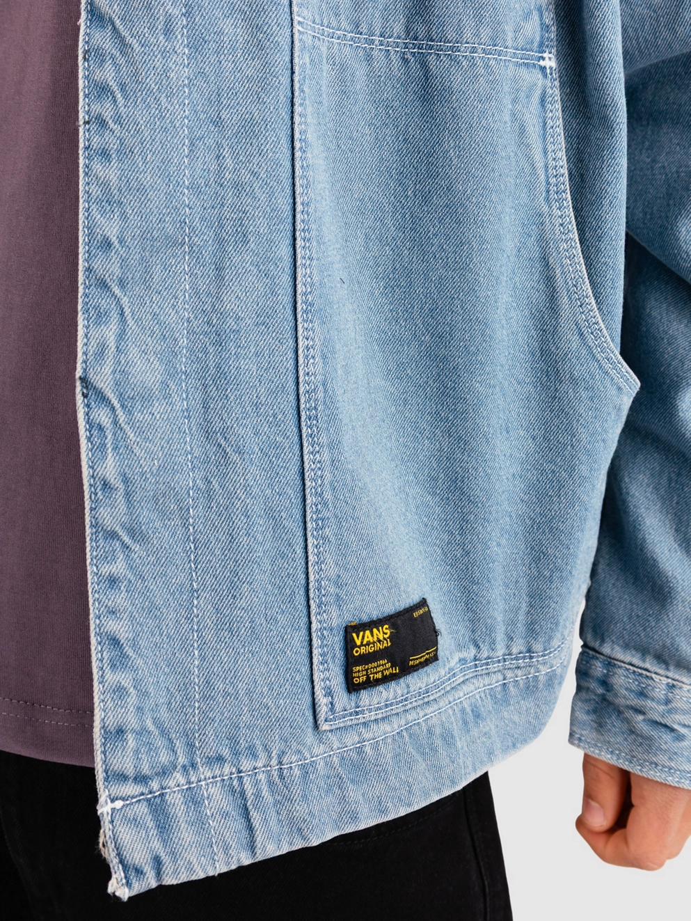 Vans Mcavoy Denim Station Jacket stonewash/blue