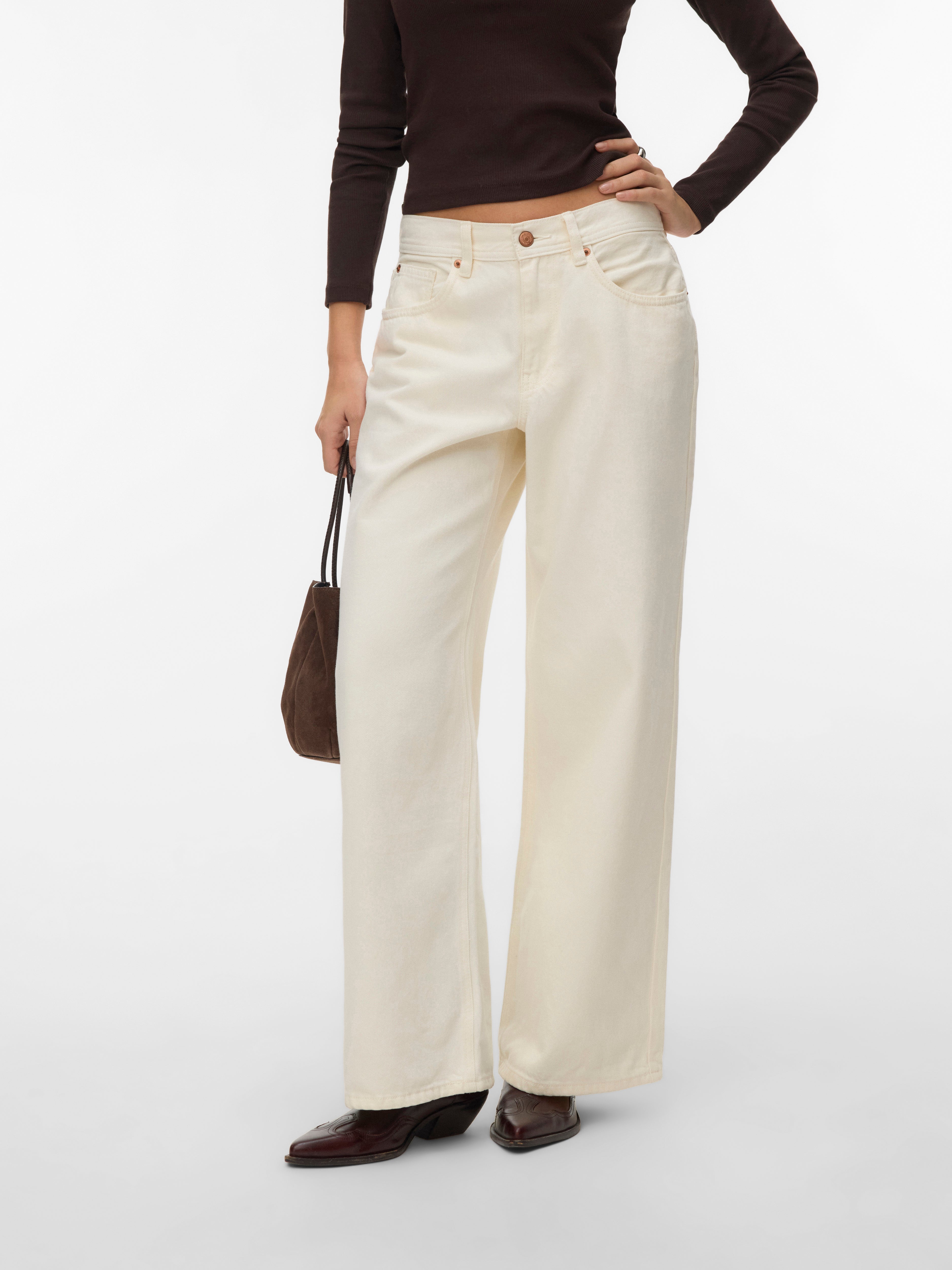 VMLULLU Low rise Wide leg fit Jeans