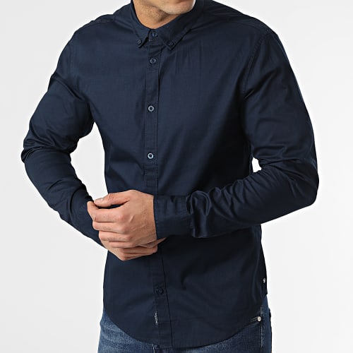 Chemise A Manches Longues Volt 2 10715700D Bleu Marine