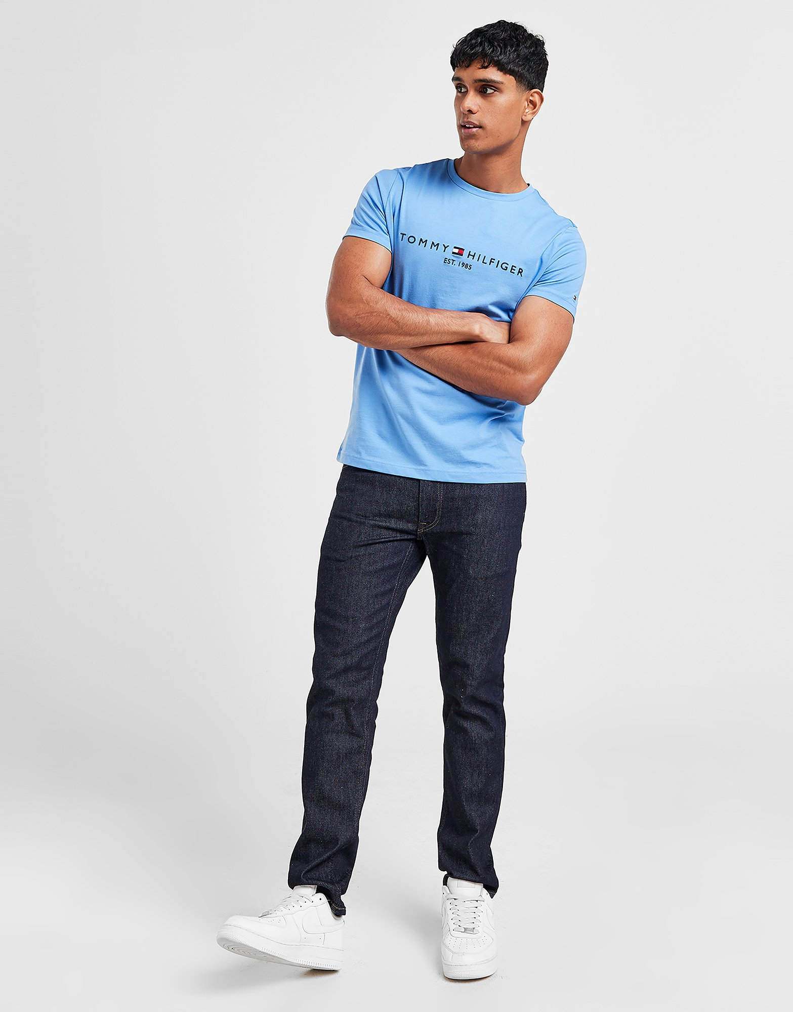 Tommy Hilfiger T-shirt Logo Brodé Homme