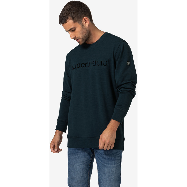 Super.Natural Herren Solution Crew Pullover
