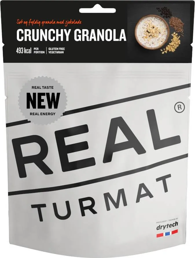 Real Turmat Real Turmat Granola Med Sjokolade