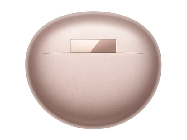 Huawei FreeClip - True wireless-hodetelefoner med mikrofon - åpent øre - over-øret-montering - Bluetooth - rosagull