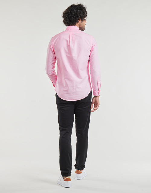 Polo Ralph Lauren - CHEMISE AJUSTEE SLIM FIT EN OXFORD LEGER Rosa / Carmel / Pink
