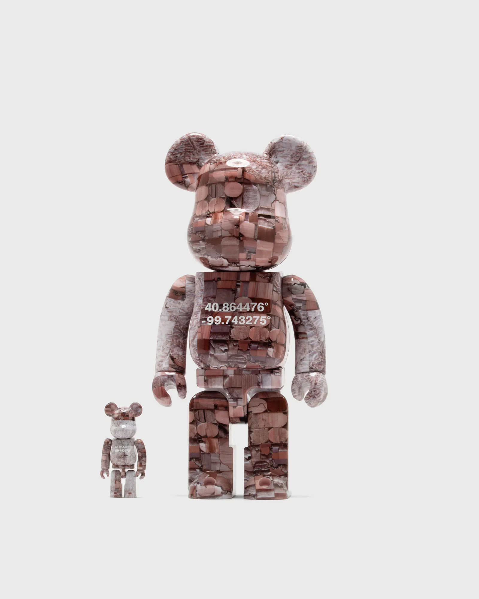 MEDICOM BEARBRICK 100% 400% BENJAMIN GRANT OVERVIEW NEBRASKA