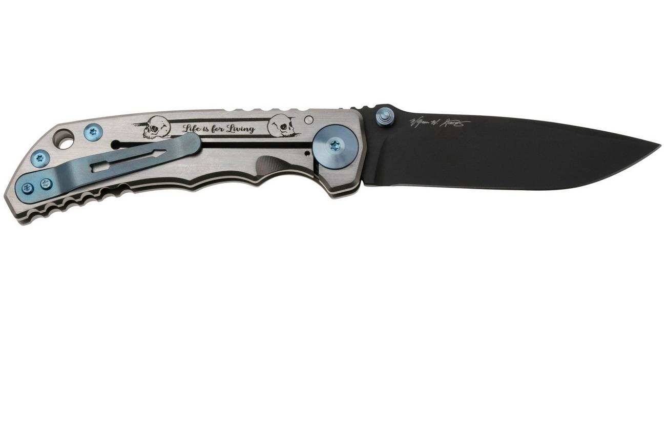 Spartan Blades Folder SF5MMOR Memento Mori 2023 Special Edition, zakmes, Bill Harsey design